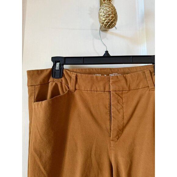 Old Navy women’s size medium pixie skinny brown pants - Picture 3 of 6